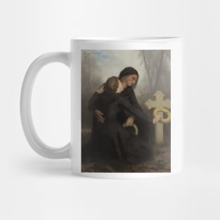 Le Jour Des Morts (All Saints Day) by William-Adolphe Bouguereau Mug